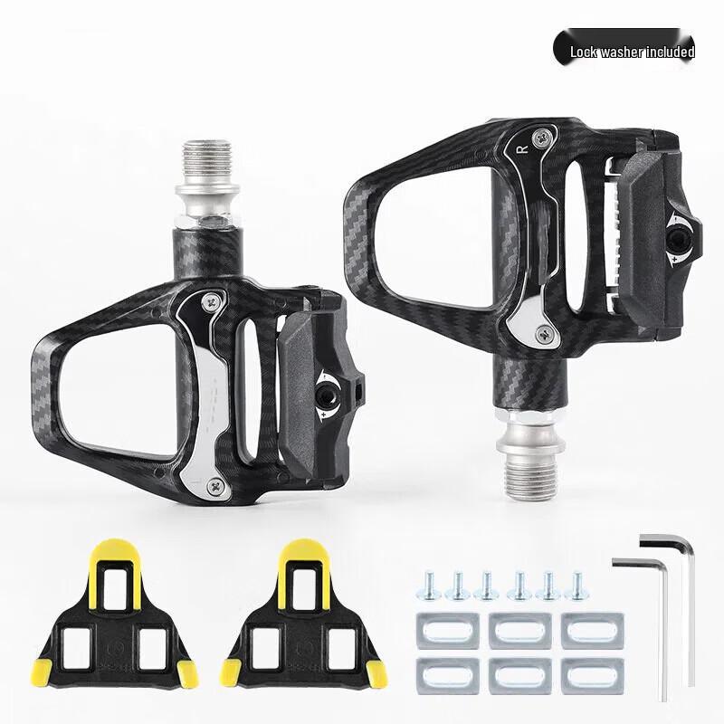 Lishi Bicycle Clipless Pedals with Cleats