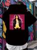HIH Razorblade Romance Graphic Hoodie - Casual Trendy Long Sleeve Pullover with Front Pocket