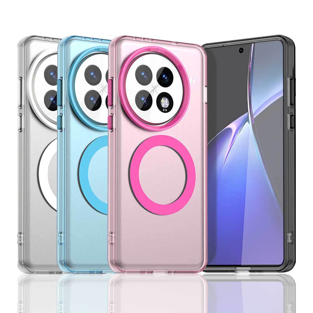 Applicable to OnePlus 13 candy magnetic mobile phone case onePlus13 matte 1 + NordCE4 anti-drop protective case