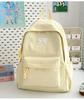Schoolbag new high-value Japanese ins fresh and sweet candy-colored backpack, lightweight and large-capacity backpack for junior and senior high 