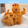 Capybara Pillow Plush Stuffed Toy Muscle Doll Birthday Gift Animal Decoration