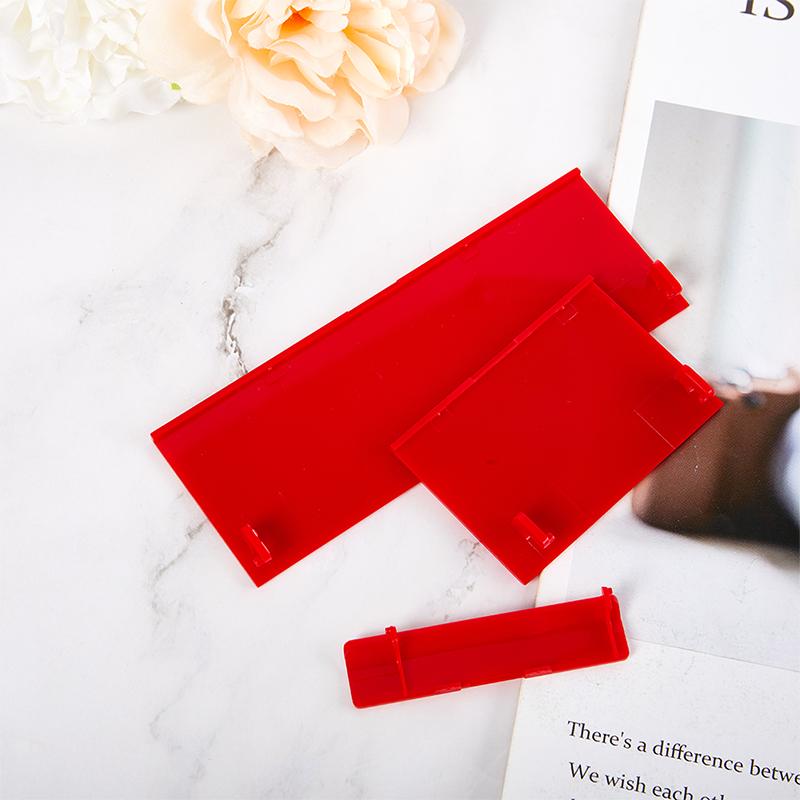 3 In 1 Red Memeory Card Door Slot Cover Lids Door Covers For Nintend Wii Console Replacement