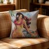 Hinano Tahiti Girl Polynesia Pillow Case Cushion Cover Throw Pillow Case For Car Sofa