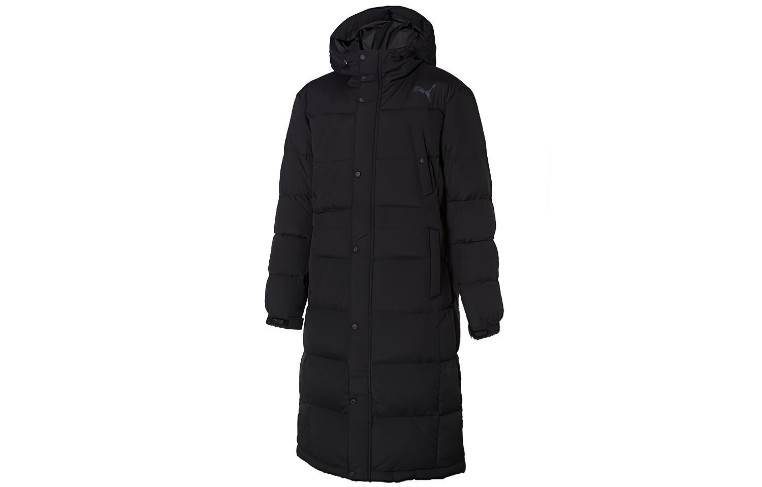 PUMA Down Jackets Unisex Black Hooded Moderate Other 898443-01 L