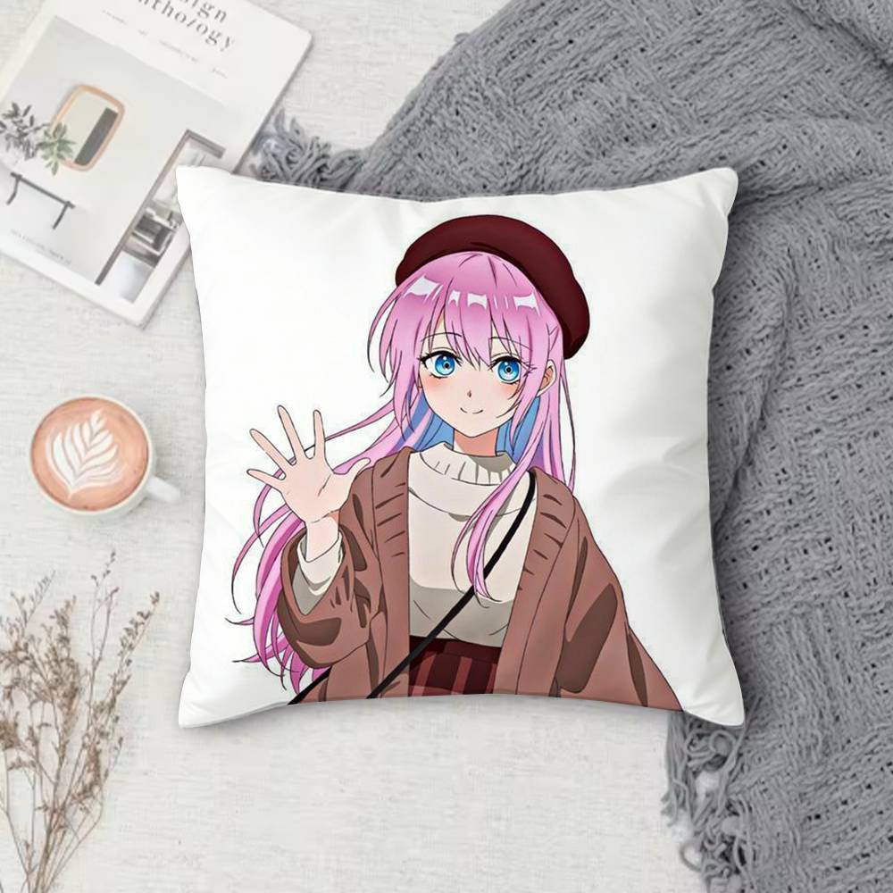 Shikimoris Not Just a Cutie Anime Doublesided Printed Square Decorative Cushion Cover for Sofa Living Room Home Decor
