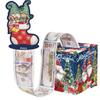 Box With Money Paper Material Gift Box Christmas Decoration Atmosphere Prop