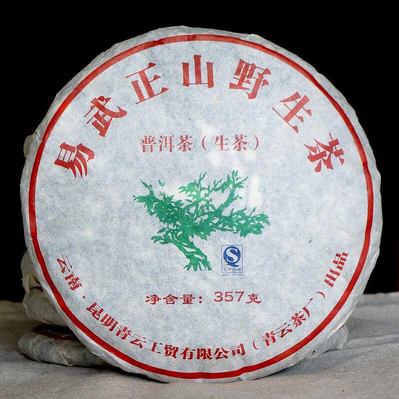 

2012 Весенний чай Yi Wu Mountain Old Wild Tree Пуэр Пу Эр Пуэр Сырой Шэн 357г