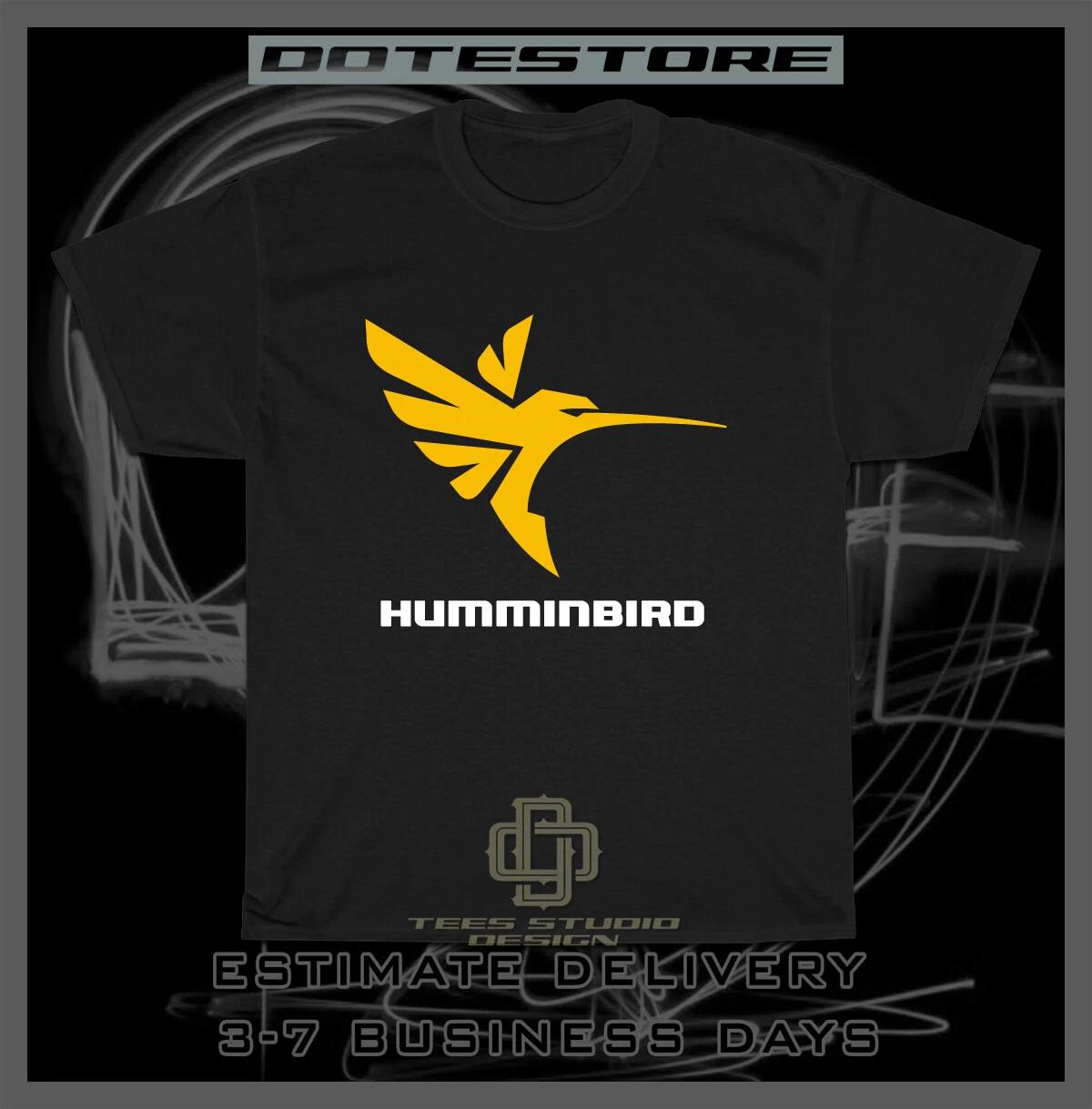 Humminbird Fishing Electronics Logo Men s T-Shirt American Dotees Tee Shirt XXXL