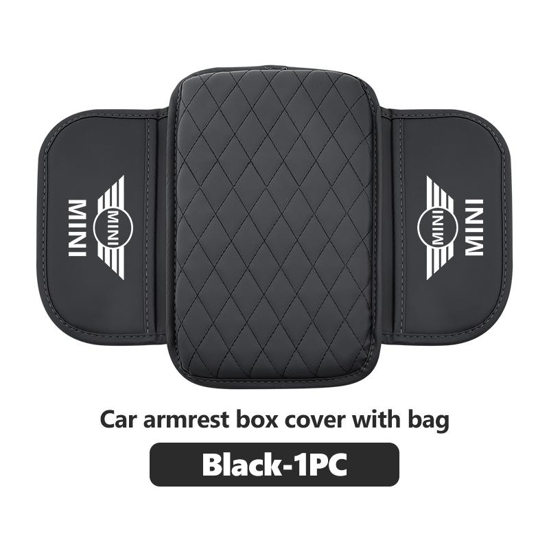 Leather Car Armrest Box Center Console Protection Storage Pad For MINI Cooper R60 R56 F56 F55 F57 F60 Countryman Convertible