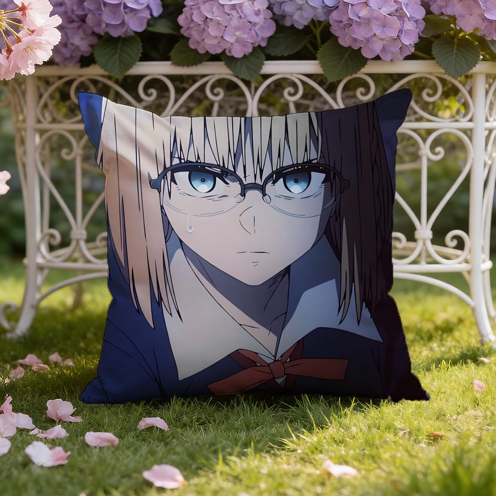 

Fatestrange Anime F-Fake Cushion Cover Home & Car Dual-Scene Pillow Cover: Reversible for Premium Comfort 30X30cm