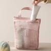 Portable Travel Handbags Mesh Makeup Toiletry Storage Bags Hanging Cosmetic Organizer Pouch Washing Body Shower Tools Organizer