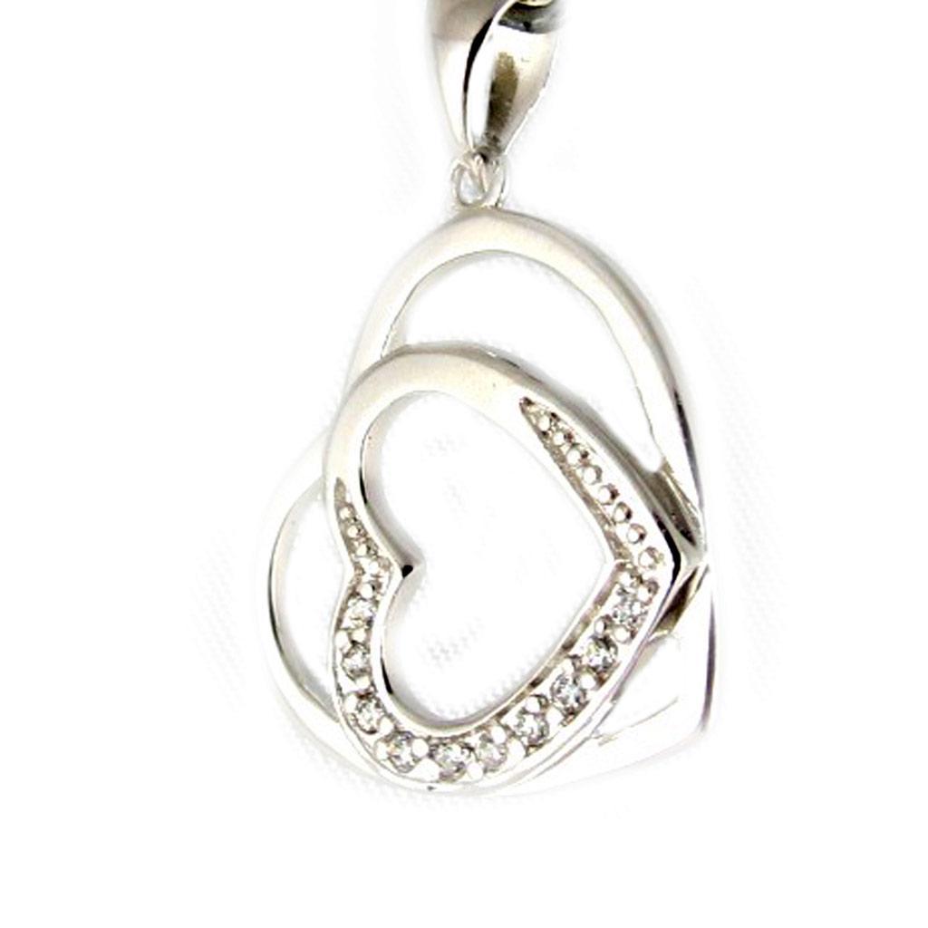 Les Trésors De Lily [F6308] - Pendentif Argent 'Love Divine' Blanc