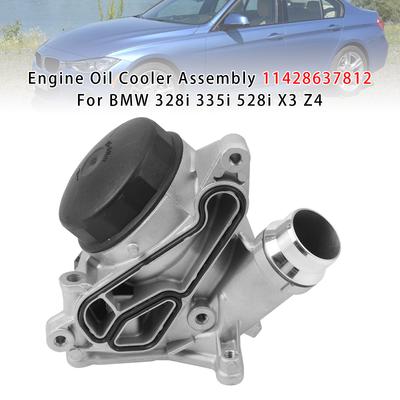 Engine Oil Cooler Oil Filter Assembly 11428637812 For BMW 328i 335i 528i X3 Z4