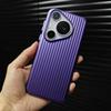 Stylish Business Luggage Case For HUAWEI Pura 70 Ultra 70 pro Plus Luxury Plating Wave Transparent Hard PC Back Cover Fundas