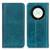 For Honor X9a/X40/Magic5 Lite 5G Litchi Texture Split Leather Phone Case Shockproof Wallet Cover with Stand
