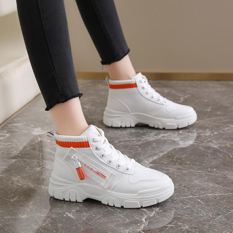 Martin Boots Autumn and Winter Medium Tube Sports High Top
