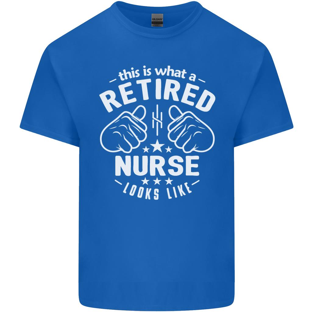 This Is What a Retired Nurse Looks Like Unisexs Light Cotton TShirt