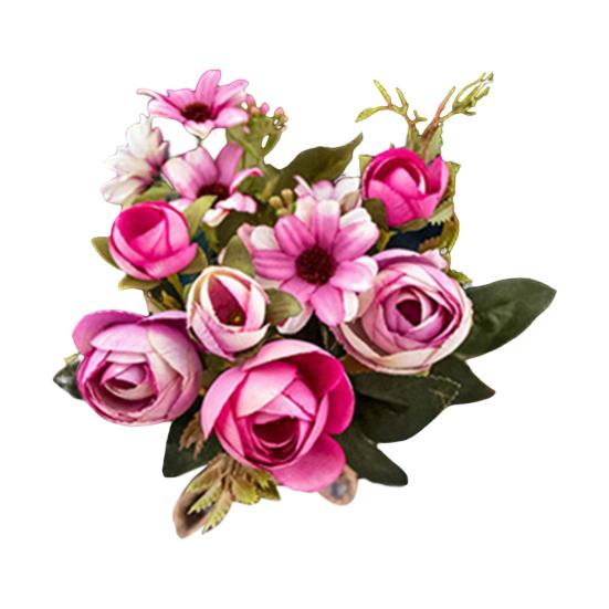 Praktisk faux blomst realistisk gavedekorativ