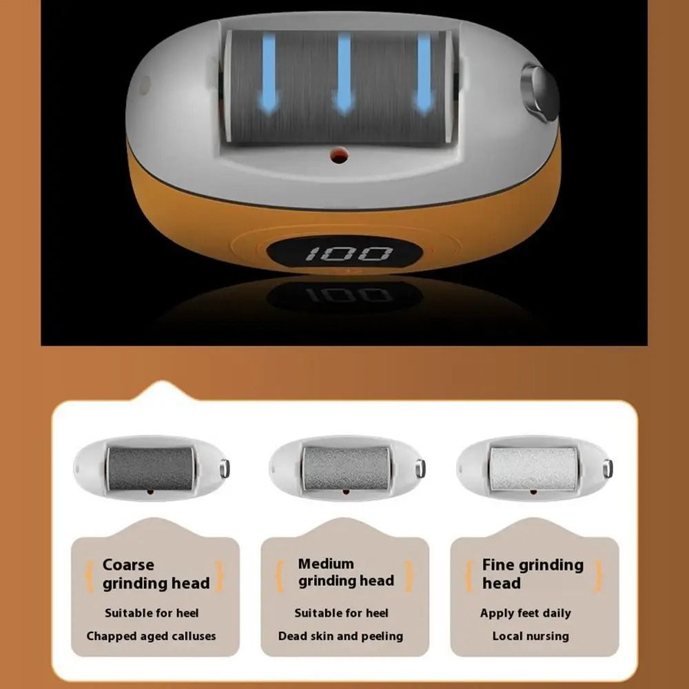 Rechargeable Electric Feet Sander Digital Display Foot Callus Remover  Foot Care