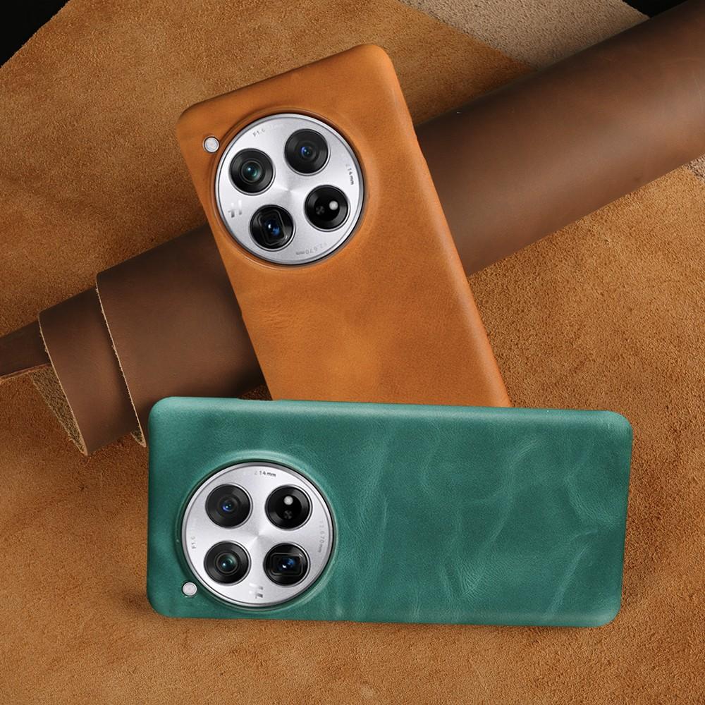 For Oneplus 12 Case Premium Crazy Horse Genuine Leather Cover for oneplus 15 11 10Pro 8Pro 9RT Protect Cover Back Coque Fundas