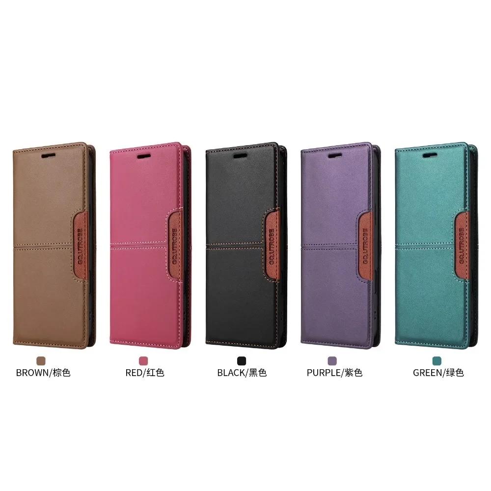 Leather Wallet with Card Holder Phone Case for Samsung Galaxy A16 A06 A05 A05S A15 A25 A35 A55 A14 A54 A34 A53 A33 A73 A13 Cover