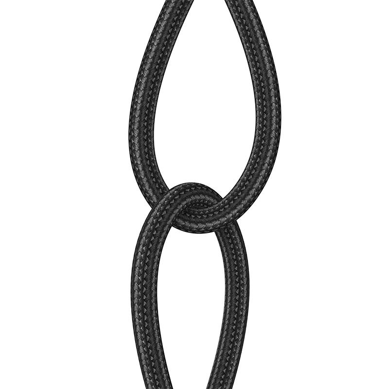 

DEVIA Gracious Series 1.2m 3-in-1 Cable USB-A to IP+Micro+Type-C 3A Phone Charging Cord