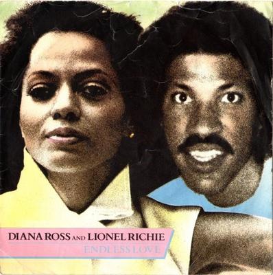 7inch Record DIANA ROSS & LIONEL RICHIE - Endless Love TMG1240 Motown 1981 UK Soul/Funk Used