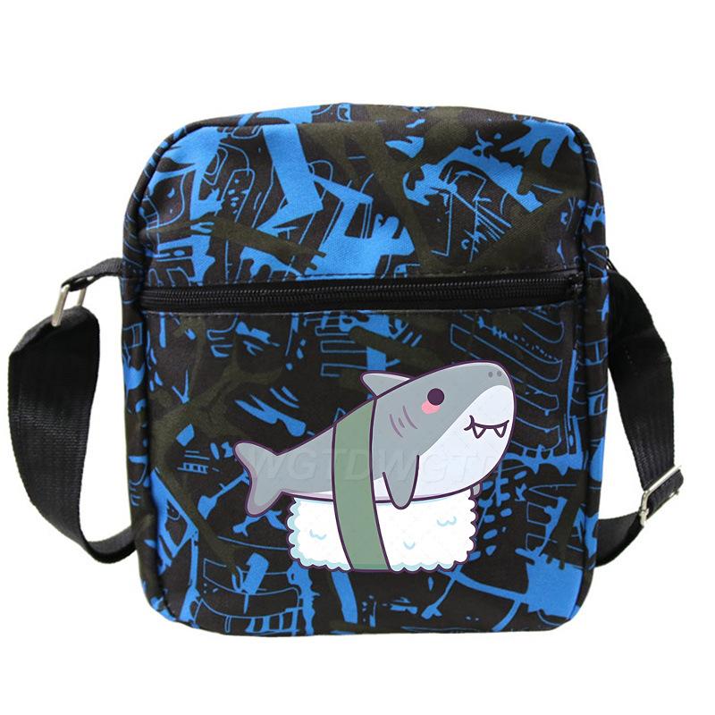 New student fashion shoulder bag personalized printing children's portable multifunctional messenger bag