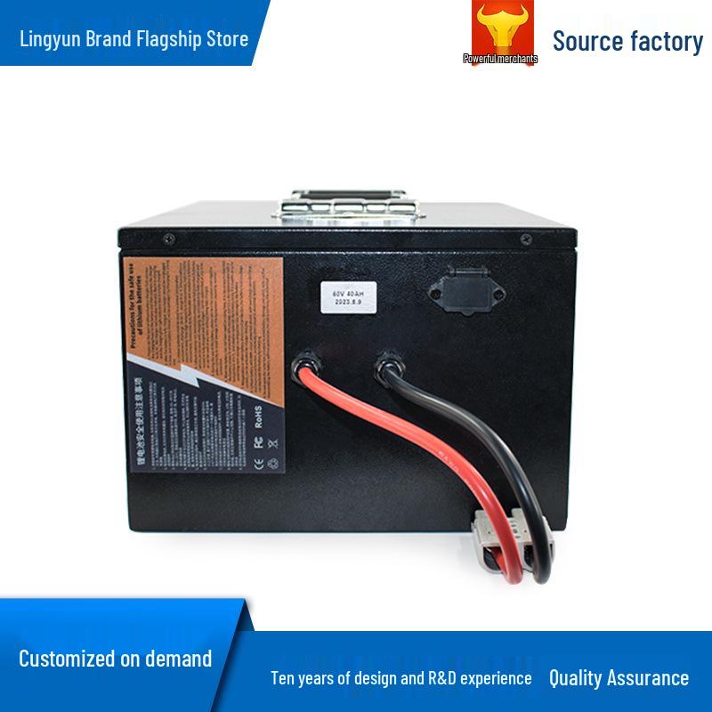 60V 100Ah LiFePO4 Battery for Forklifts & Solar Energy Storage