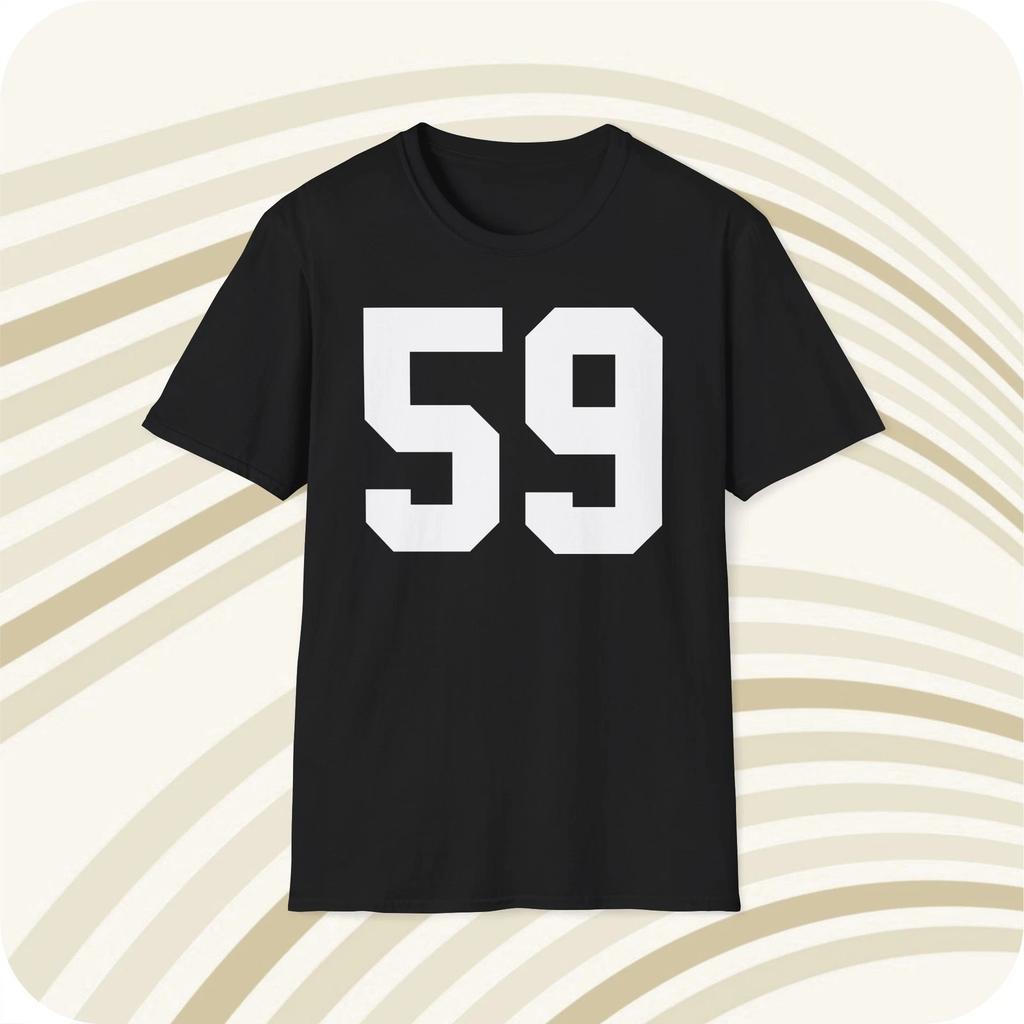 Jack Ham #59 Pittsburgh Steelers Jersey T shirt - Front & Back Print