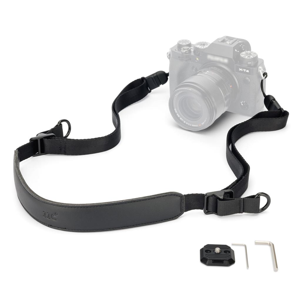 JJC Camera Neck Strap with Drop Protection for Nikon COOLPIX Sony ZVE10 Lumix Mark Leica Q3 Fuji Canon EOS R6 Mark II Mirrorless SLRs Strap/Shoulder