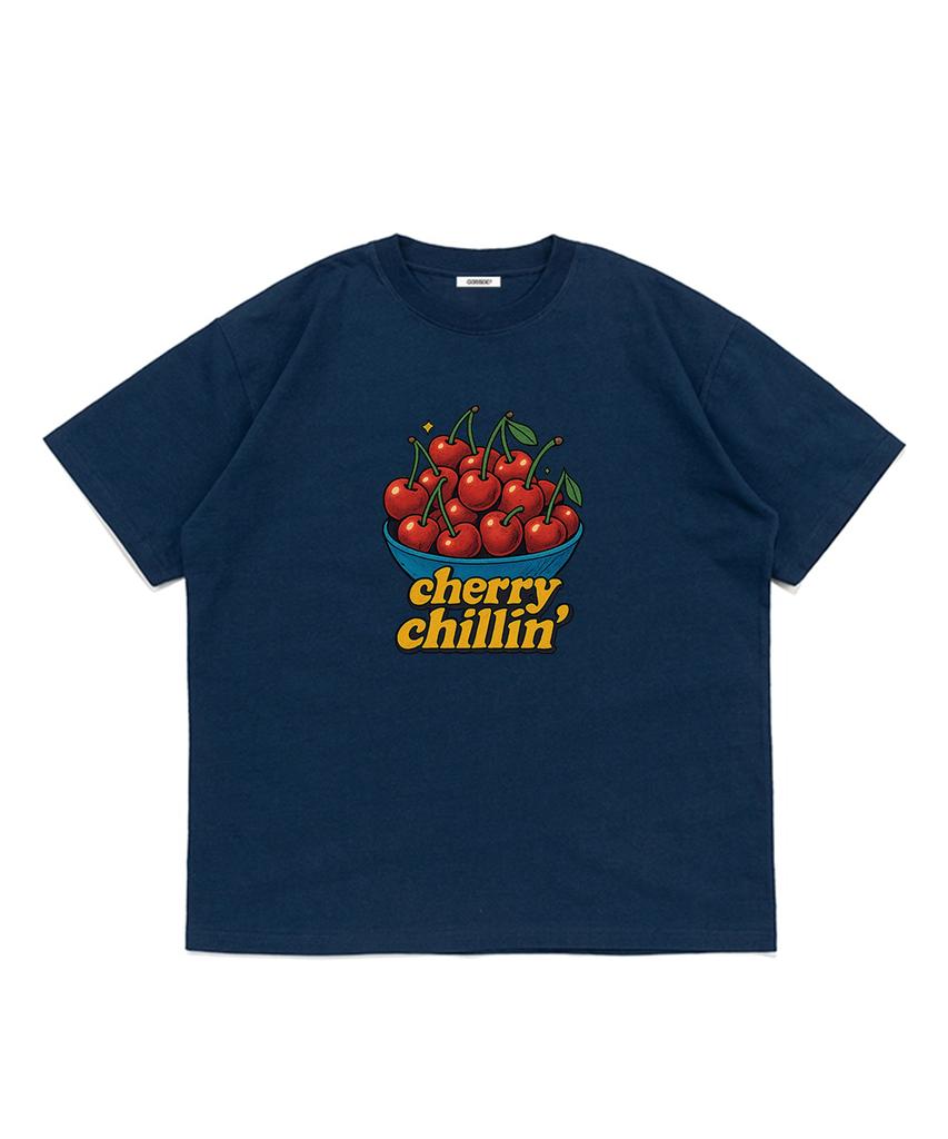 Koso Cherry Chillin Short Sleeve T-Shirt (Black)