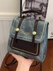 Korean Retro Large Capacity College-Style Crossbody Handbag Backpack (2025)