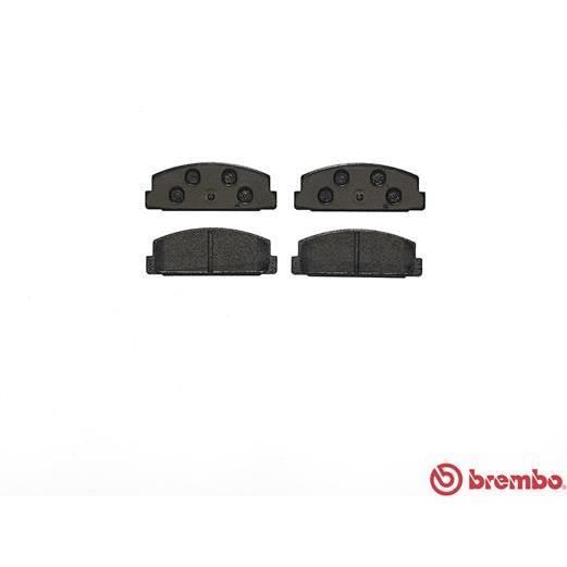 Brembo jeu de plaquettes de frein p49036
