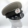 Oost-Duitse hoed met grote klep DDR-replica, Oost-Duitse Volksleger, Duitse Leger, Stasi, spion speelhuis cos