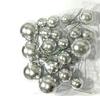20-Piece Mixed Pack: Gold, Silver, Foam & Iridescent Christmas Cake Decoration Balls