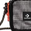 New Converse Polyester Shoulder Bag, Crossbody Bag Unisex Gray & Black 10026494-A01