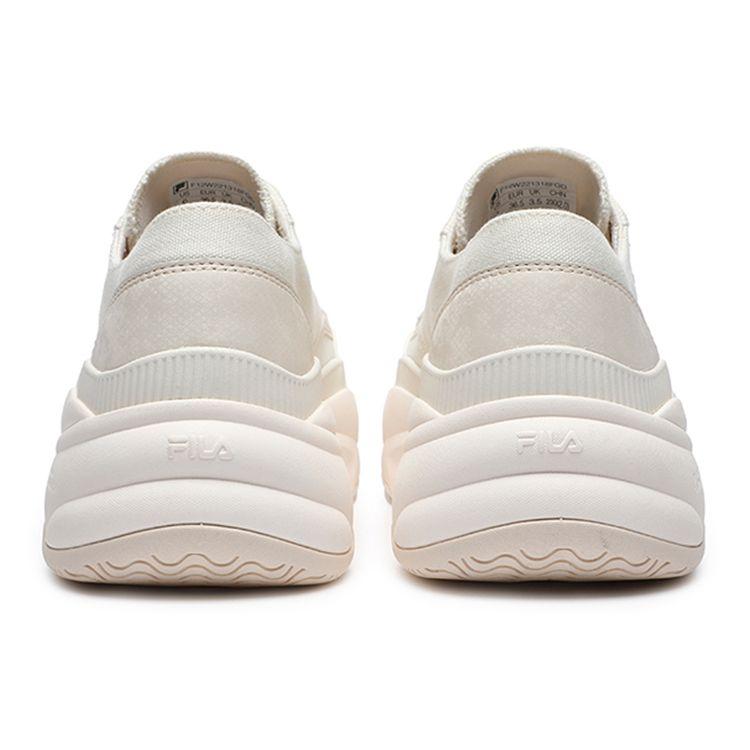 Fila Bread Modern Retro Low-Top Canvas Shoes Women Sneaker Cream F12W221318FGD