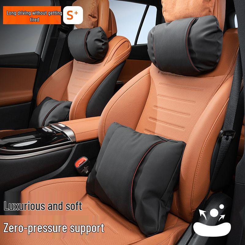 Mercedes-Benz S-Class Maybach Car Headrest and Lumbar Support Pillow for Neck Protection