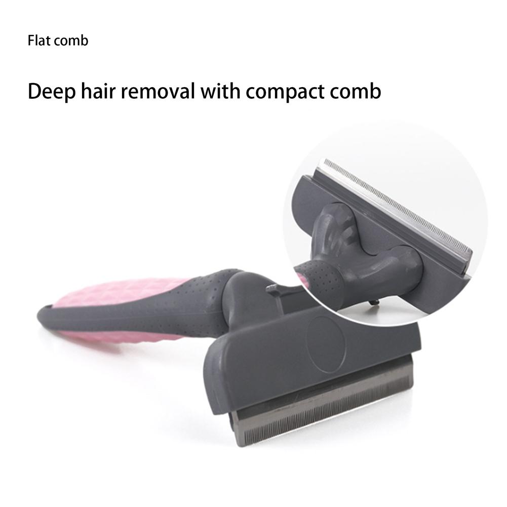 

Pet Dog Cat Comb,Self Cleaning Brush For Dogs,Quality Hair Removal Comb,Pet Supplies,Grooming Tools For Dogs