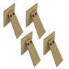 4PCS Photo Frame Easel Durability Stick Frame Back Supports for Versatiled Use for Art Exhibits and Home