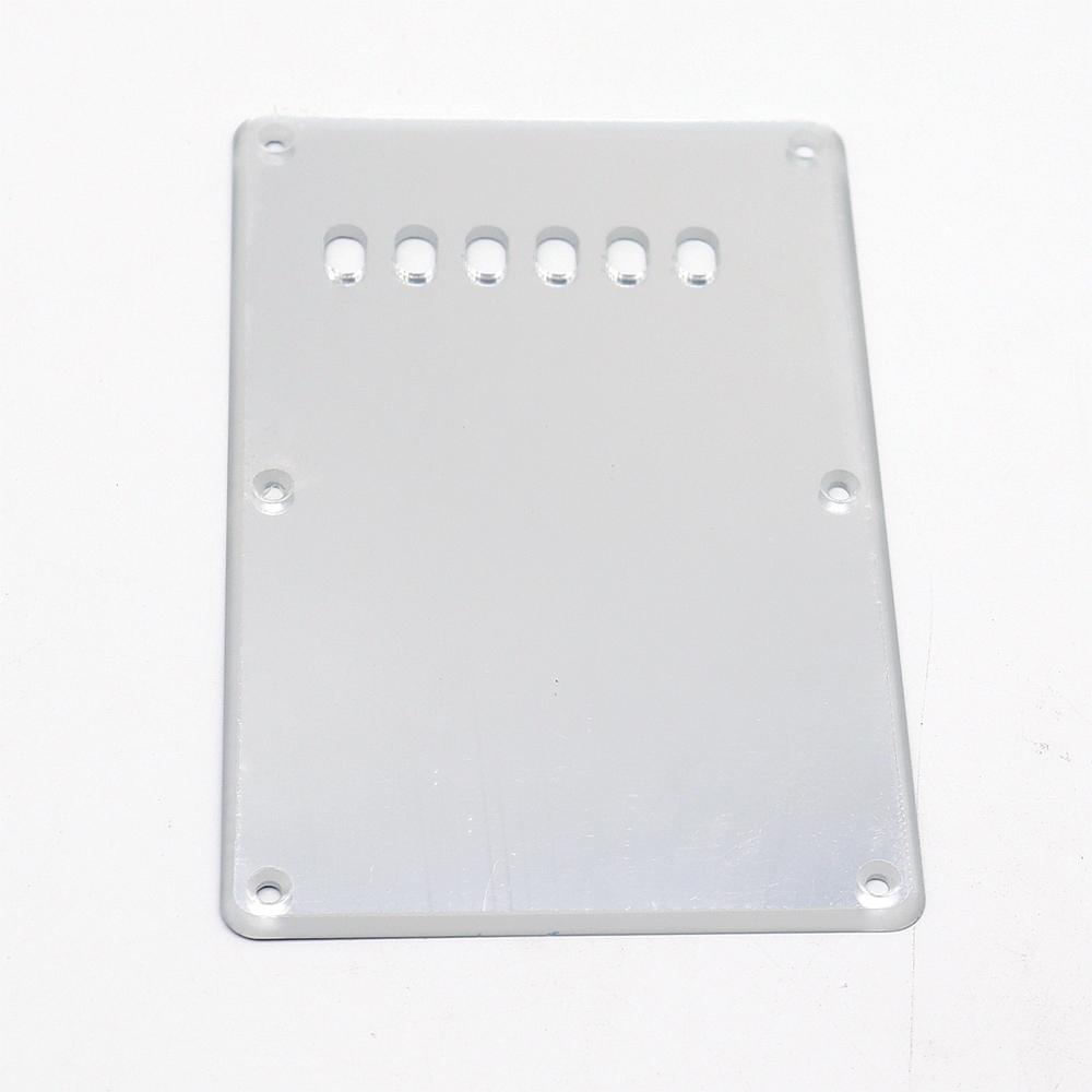 6 Hole Pvc Guitar Back Plate Pickguard Tremolo Backplate For St Modern   Style Electric Guitar Special Offer