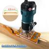Wood Router Slotting Bracket  To 56mm Adjustable Base Trimmer Slotting Machine Bracket for Woodwork