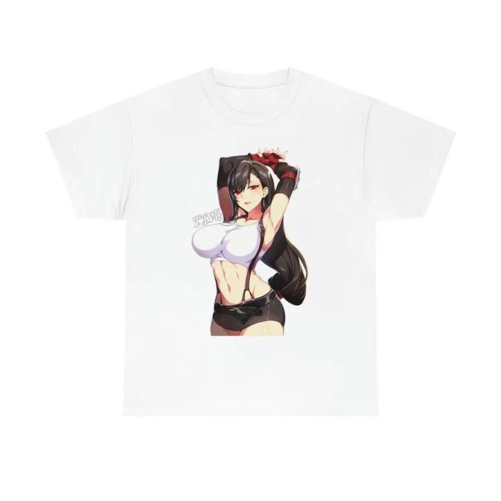 Final Fantasy Anime Lover Hot Sale T Shirt Model Year Round Clothing Personality Clothes Unisex Y2k Short Sleeves