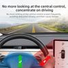 HUD Head Up LCD Display for Tesla Model 3/Y 2019 2025 Living Data for Secured Driving Quick and Easy Installation