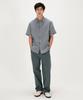 SHIRTER Ice Cotton Gingham Check Shirt (Blue)