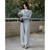 Demana Silky Pleated Acetate Two-Piece Set