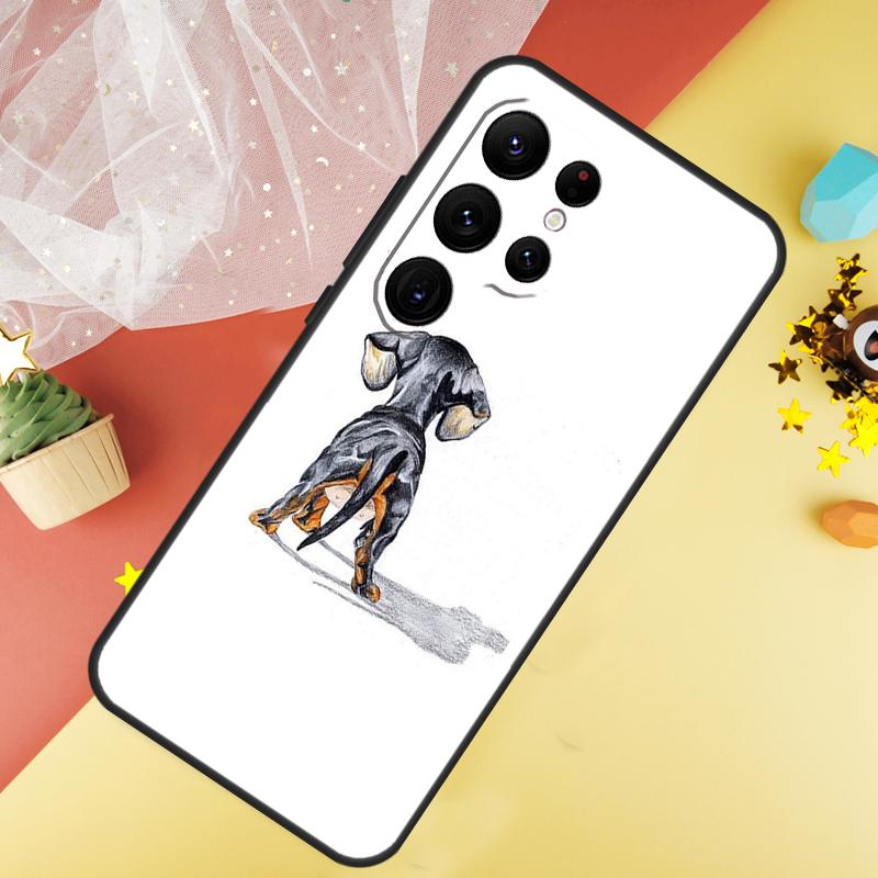 Dachshund Dackel Dog Phone Case For Samsung Galaxy S25 FE S23 S21 S20 S22 S24 S26 Ultra S10 S26 Plus Cover Coque