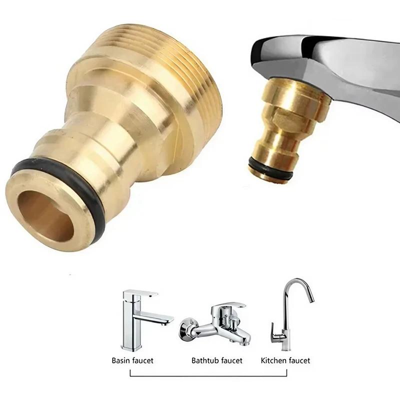 1Pc Universal Kitchen Utensils Adapters for Tap Connector Mixer Hose Adaptor Pipe Joiner Fitting Faucet Adapter