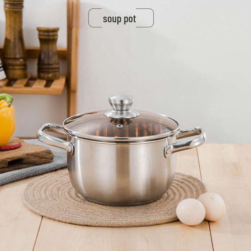 

Двухслойная пароварка из нержавеющей стали: Суповарка и рыбоварка большой емкости для индукционной плиты 24CM soup pot